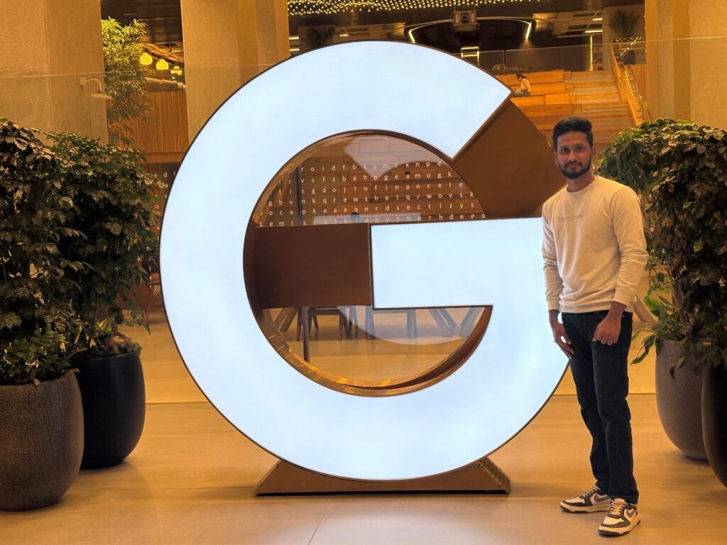 rohith seo Singapore google visit